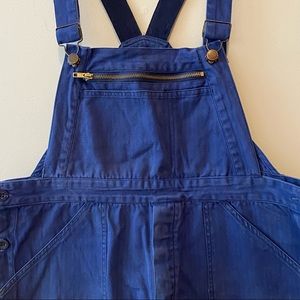 Vintage French / Euro Overalls Coveralls Chore Blue 36" Waist